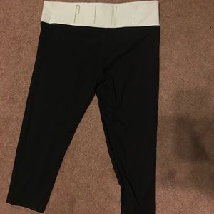 PINK cropped ultimate leggings